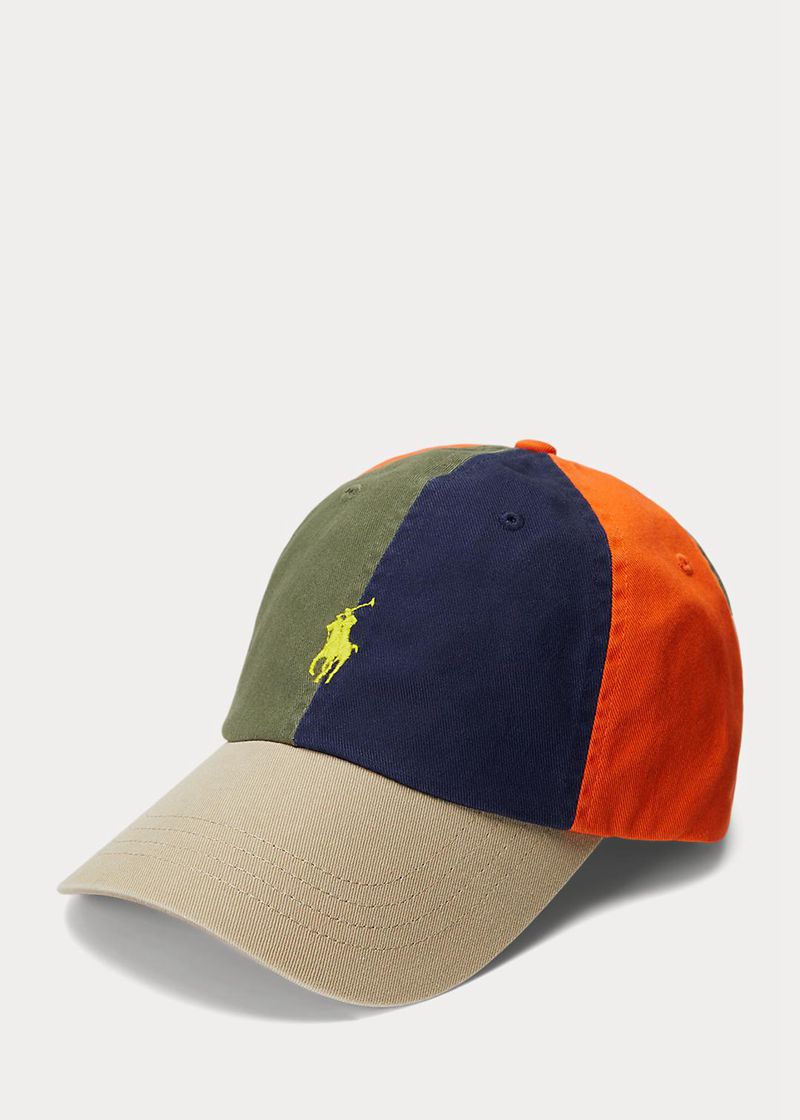 Gorra Polo Ralph Lauren Hombre Colour-Blocked Twill Ball Chile Multicolor LWUIR-4067